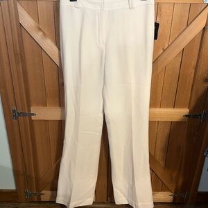 Julian’s Collezione Cream Twill Trousers 2 NWT
